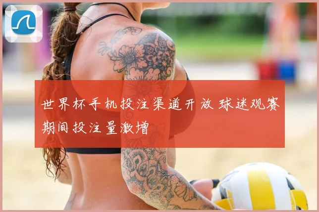 世界杯手机投注渠道开放 球迷观赛期间投注量激增